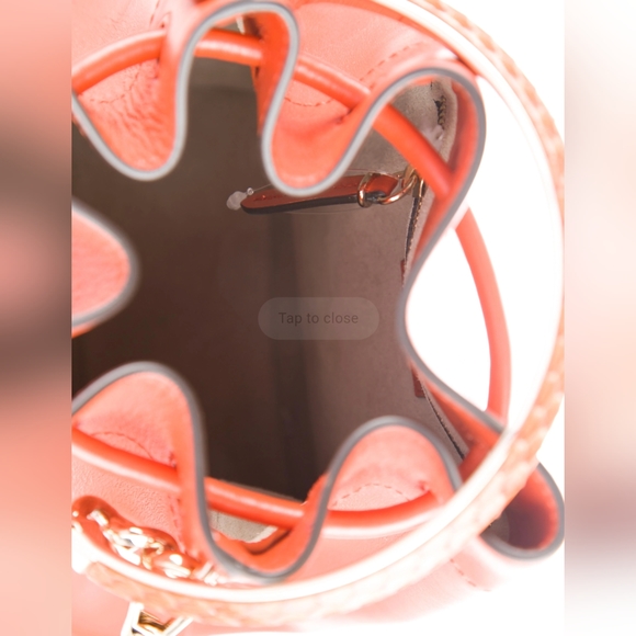 Jimmy choo Amber Orange Bon Bon Bucket bag - Picture 2 of 5